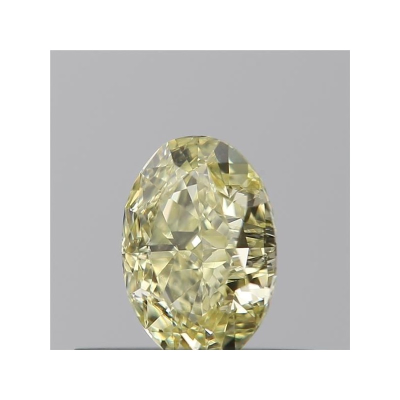 Diament o barwie fantazyjnej szlif owalny, 0.41ct, VS1, Fancy  Yellow, GIA 7451202176