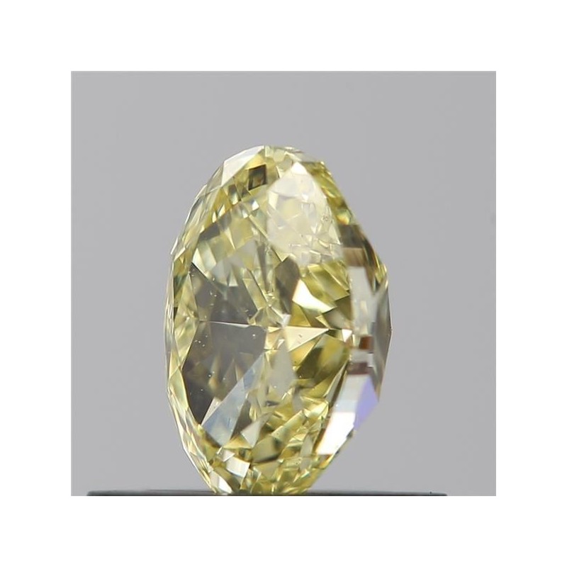 Diament o barwie fantazyjnej szlif owalny, 0.63ct, VS2, Fancy  Yellow, GIA 7458195990