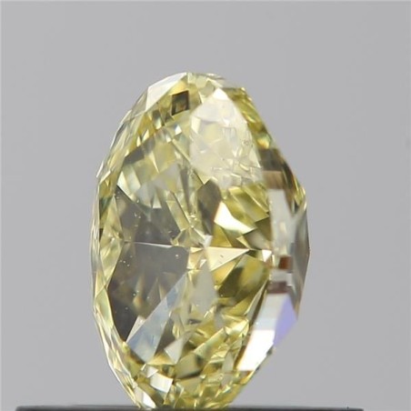 Diament o barwie fantazyjnej szlif owalny, 0.63ct, VS2, Fancy  Yellow, GIA 7458195990