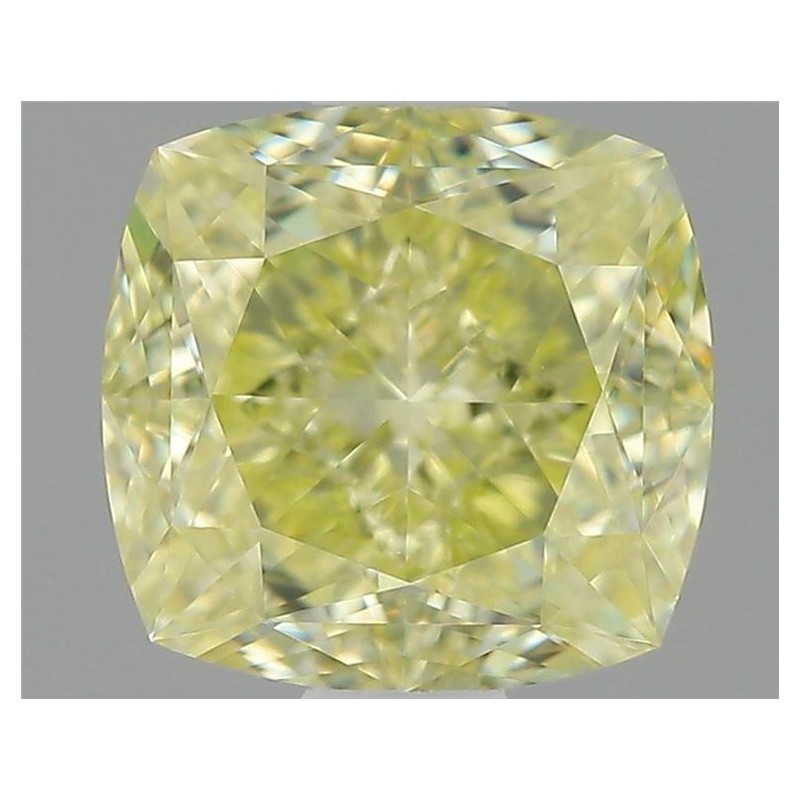 Diament o barwie fantazyjnej szlif poduszkowy modyfikowany, 1.19ct, VS1, Fancy Yellow, GIA 6462601149