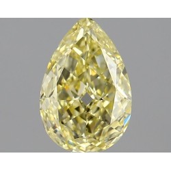 Diament o barwie fantazyjnej szlif gruszkowy, 1.02ct, SI1, Fancy Yellow, GIA 5513346958