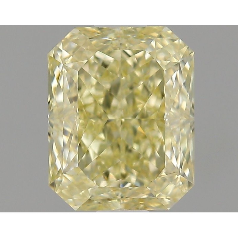 Diament o barwie fantazyjnej radiant, 1.07ct, VVS2, Fancy Light Yellow, GIA 7498085311