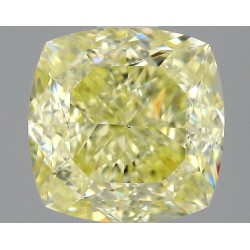 Diament o barwie fantazyjnej szlif poduszkowy brylantowy, 1.42ct, VS2, Fancy Yellow, GIA 1528565956