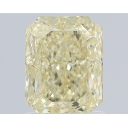 Diament o barwie fantazyjnej radiant, 1.57ct, VS2, Fancy Light Yellow, GIA 1497778701