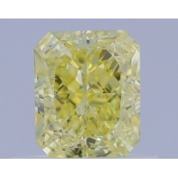 Diament o barwie fantazyjnej szlif szmaragdowy, 0.65ct, VS1, Fancy Yellow, GIA 5463501918