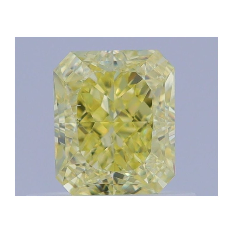 Diament o barwie fantazyjnej szlif szmaragdowy, 0.65ct, VS1, Fancy Yellow, GIA 5463501918