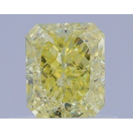 Diament o barwie fantazyjnej szlif szmaragdowy, 0.65ct, VS1, Fancy Yellow, GIA 5463501918