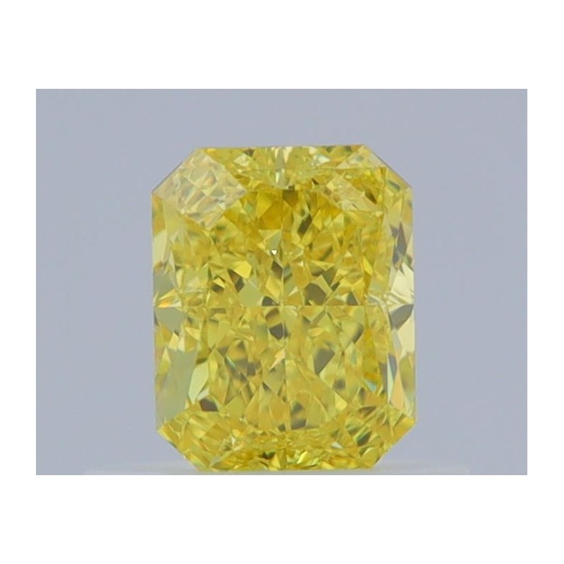 Diament o barwie fantazyjnej radiant, 0.57ct, VVS1, Fancy Vivid Yellow, GIA 7461203075