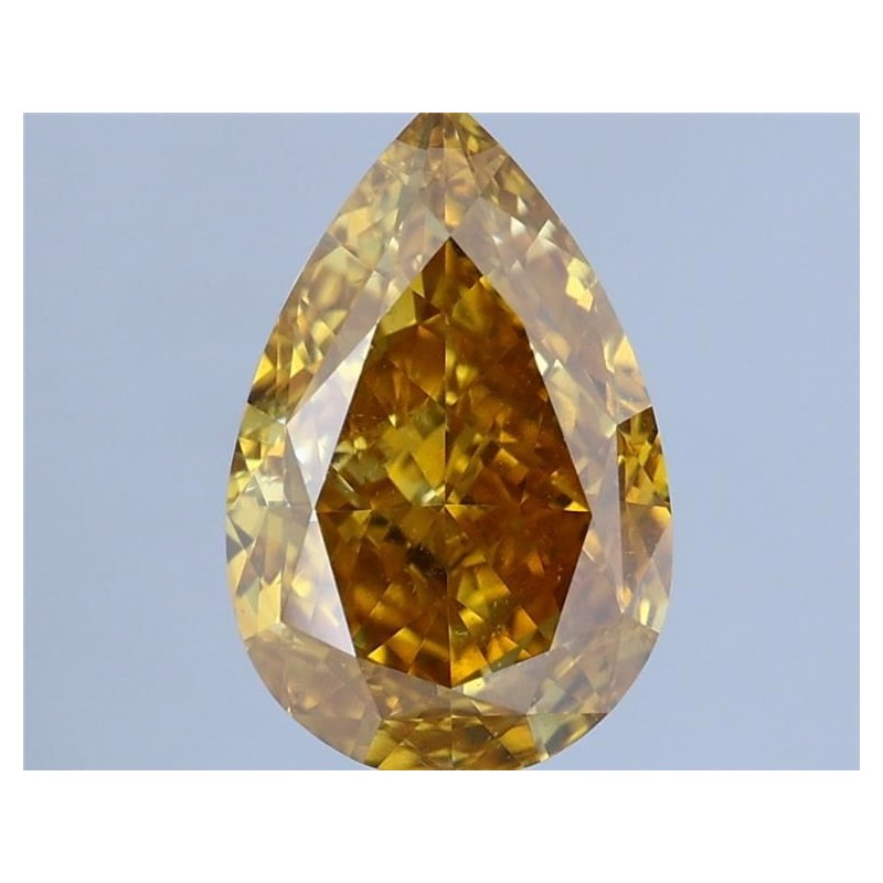 Diament o barwie fantazyjnej szlif gruszkowy, 1.51ct, SI1, Fancy Deep Orange Yellow, GIA 7478738216 Diament o barwie fantazyjnej szlif gruszkowy, 1.51ct, SI1, Fancy Deep Orange Yellow, GIA 7478738216