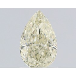 Diament o barwie fantazyjnej szlif gruszkowy, 1.06ct, VS2, Light Greenish Yellow, GIA 6237401575