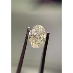 Diament o barwie fantazyjnej szlif owalny, 1.01ct, SI1, U-V, GIA 5456816216