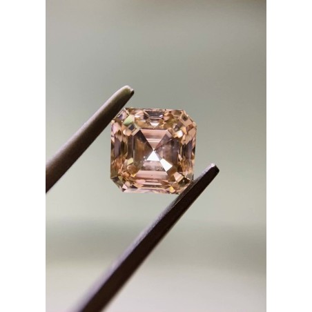 Diament o barwie fantazyjnej szlif szmaragdowy kwadratowy, 1.2ct, SI2, Fancy  Brown, GIA 1469984916