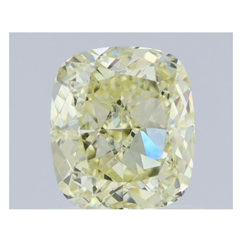 Diament o barwie fantazyjnej szlif poduszkowy brylantowy, 1.01ct, VVS1, Fancy Light Yellow, GIA 3455963091 Diament o barwie fantazyjnej szlif poduszkowy brylantowy, 1.01ct, VVS1, Fancy Light Yellow, GIA 3455963091