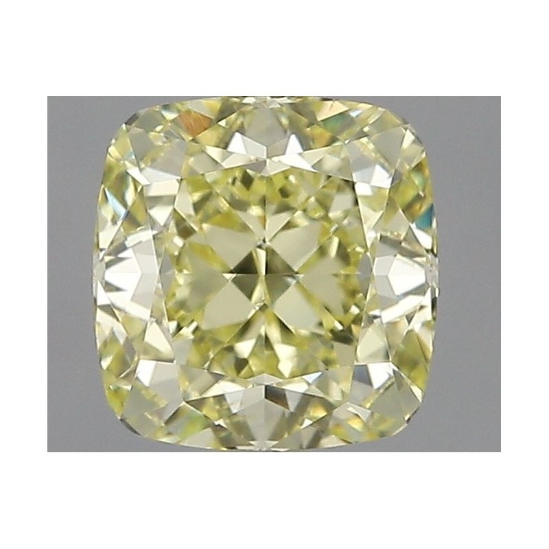 Diament o barwie fantazyjnej szlif poduszkowy brylantowy, 1.51ct, VS1, Fancy Yellow, GIA 2235210511 Diament o barwie fantazyjnej szlif poduszkowy brylantowy, 1.51ct, VS1, Fancy Yellow, GIA 2235210511