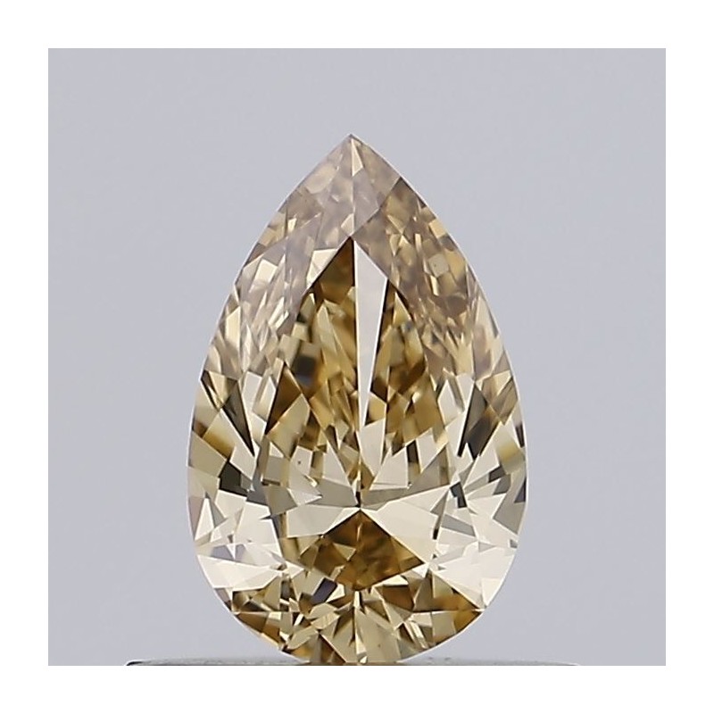 Diament o barwie fantazyjnej szlif gruszkowy, 0.5ct, VS2, Fancy Brown Yellow, GIA 2457193512 Diament o barwie fantazyjnej szlif gruszkowy, 0.5ct, VS2, Fancy Brown Yellow, GIA 2457193512