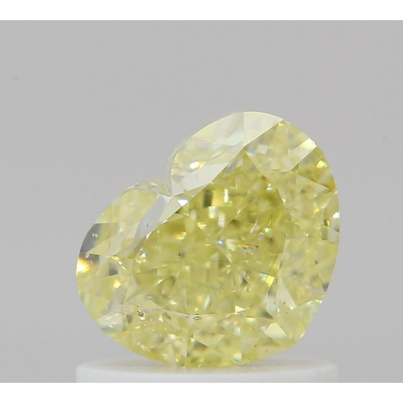 Diament o barwie fantazyjnej serce, 1.09ct, SI2, Fancy Yellow, GIA 7483621953