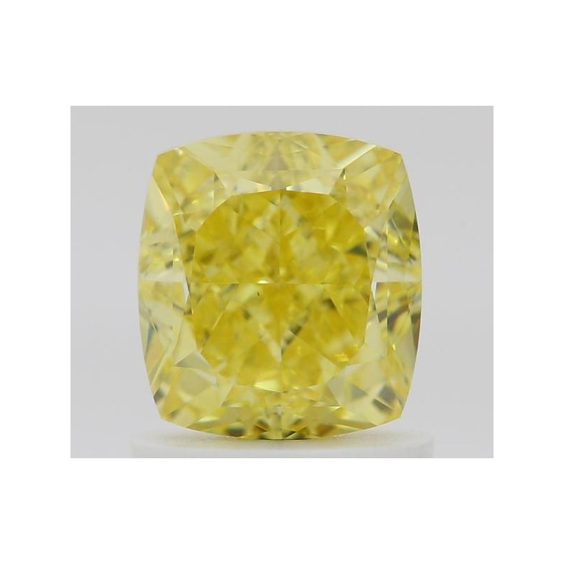 Diament o barwie fantazyjnej szlif poduszkowy brylantowy, 1.28ct, VS1, Fancy Vivid Yellow, GIA 7488337870 Diament o barwie fantazyjnej szlif poduszkowy brylantowy, 1.28ct, VS1, Fancy Vivid Yellow, GIA 7488337870
