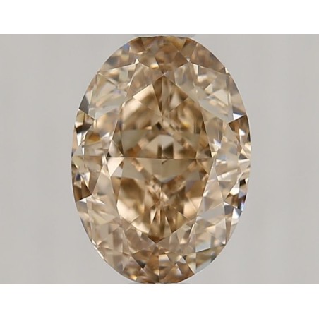 Diament o barwie fantazyjnej szlif owalny, 1.06ct, VS1, Fancy Brown Yellow, GIA 5523258519