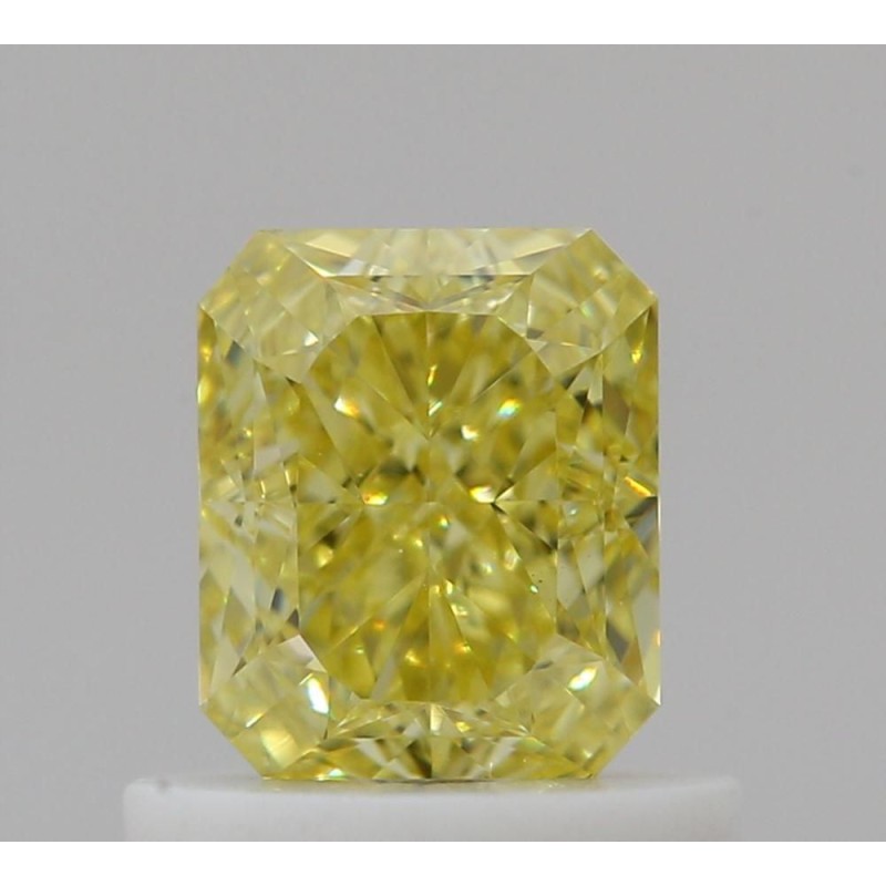 Diament o barwie fantazyjnej radiant, 0.73ct, VS2, Fancy Intense Yellow, GIA 2494955749