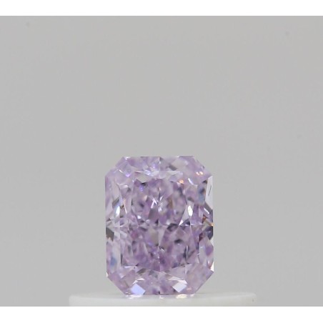 Diament o barwie fantazyjnej radiant, 0.35ct, SI1, Fancy Pinkish Purple, GIA 2494745787