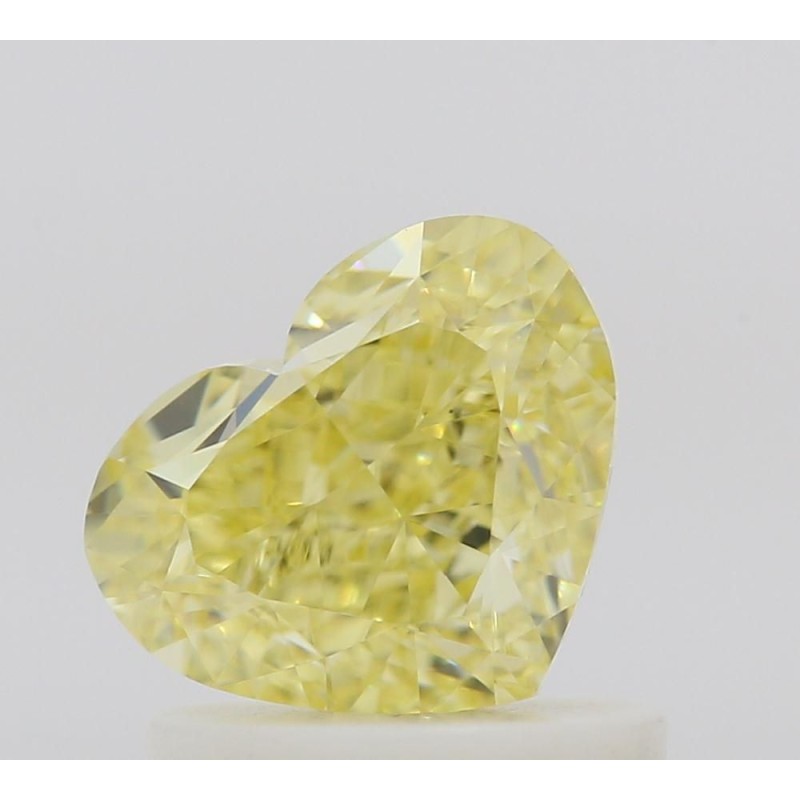 Diament o barwie fantazyjnej serce, 1.01ct, VS2, Fancy Intense Yellow, GIA 6521121031
