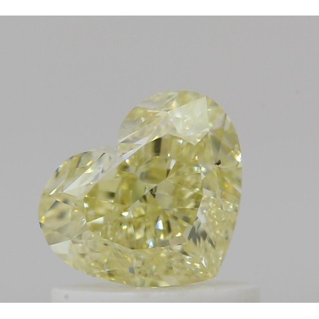 Diament o barwie fantazyjnej serce, 1.02ct, SI1, Fancy Yellow, GIA 6502116381
