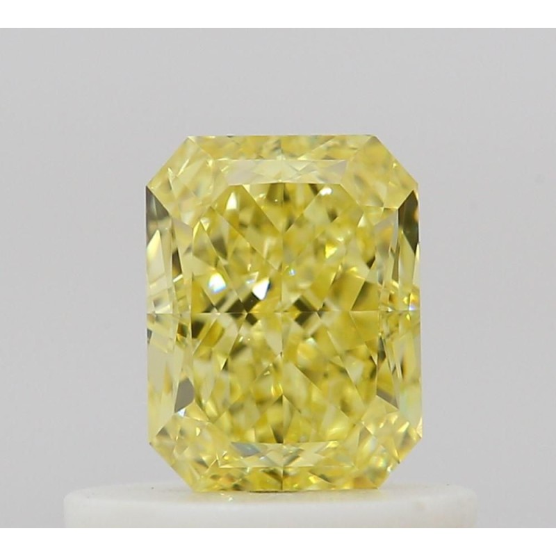 Diament o barwie fantazyjnej radiant, 0.52ct, VS2, Fancy Intense Yellow, GIA 5523207412