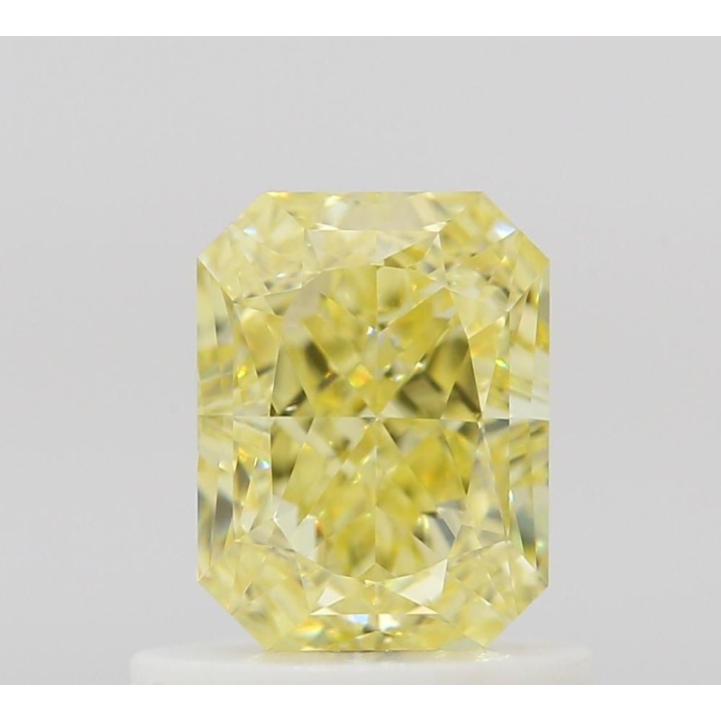 Diament o barwie fantazyjnej radiant, 0.82ct, VS1, Fancy Yellow, GIA 2517994099