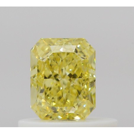 Diament o barwie fantazyjnej radiant, 0.52ct, SI1, Fancy Intense Yellow, GIA 2526570979