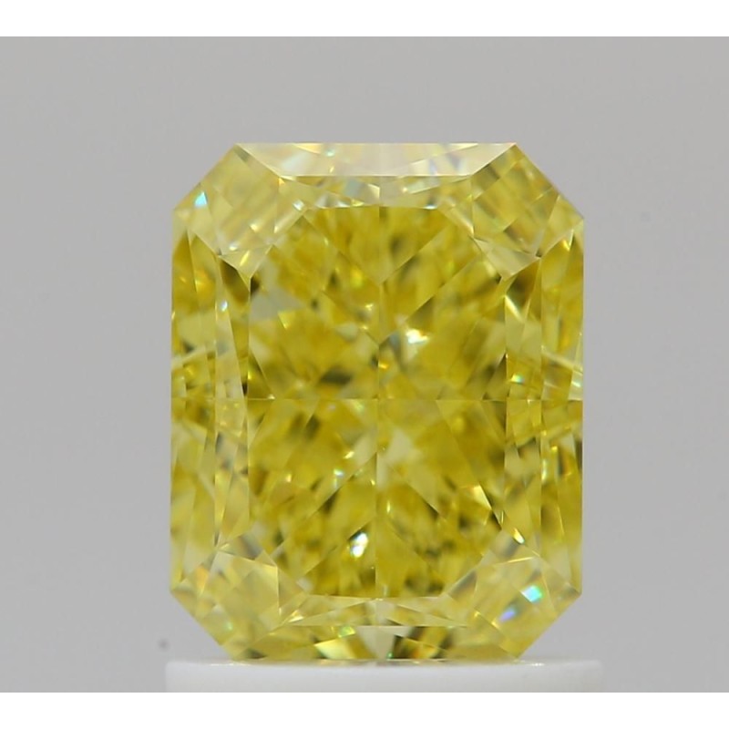 Diament o barwie fantazyjnej radiant, 1.51ct, VVS1, Fancy Vivid Yellow, GIA 6502682667