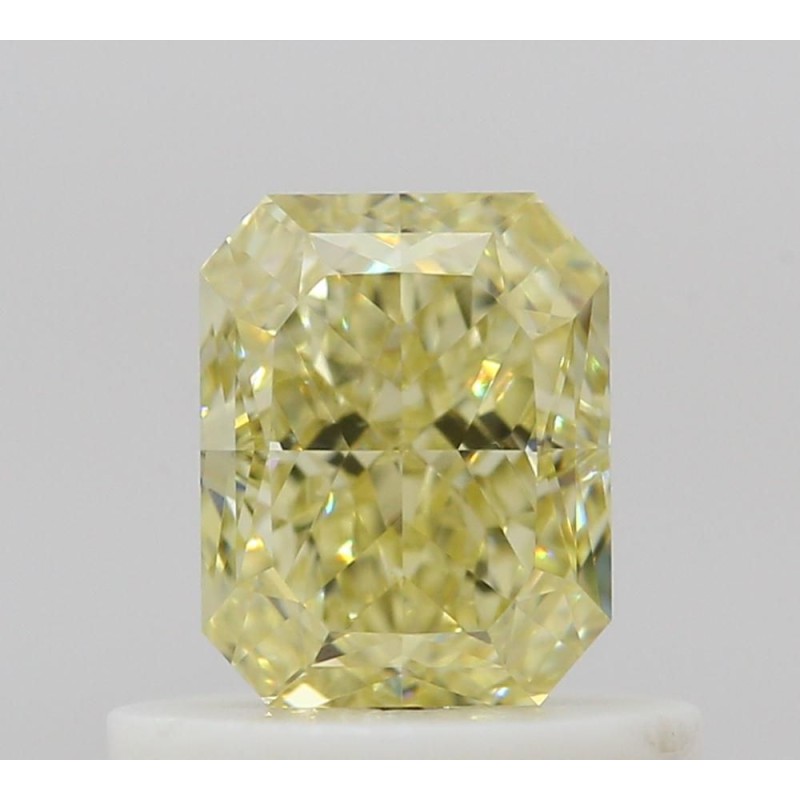 Diament o barwie fantazyjnej radiant, 0.6ct, VS1, Fancy Yellow, GIA 7528221824