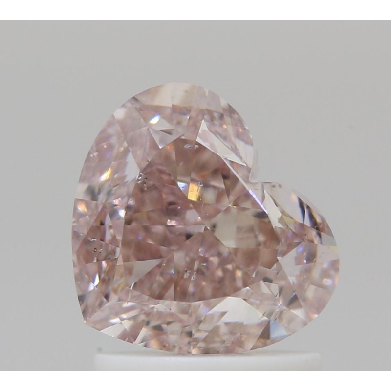 Diament o barwie fantazyjnej serce, 1.66ct, SI2, Fancy Brownish Pink, GIA 2507780232