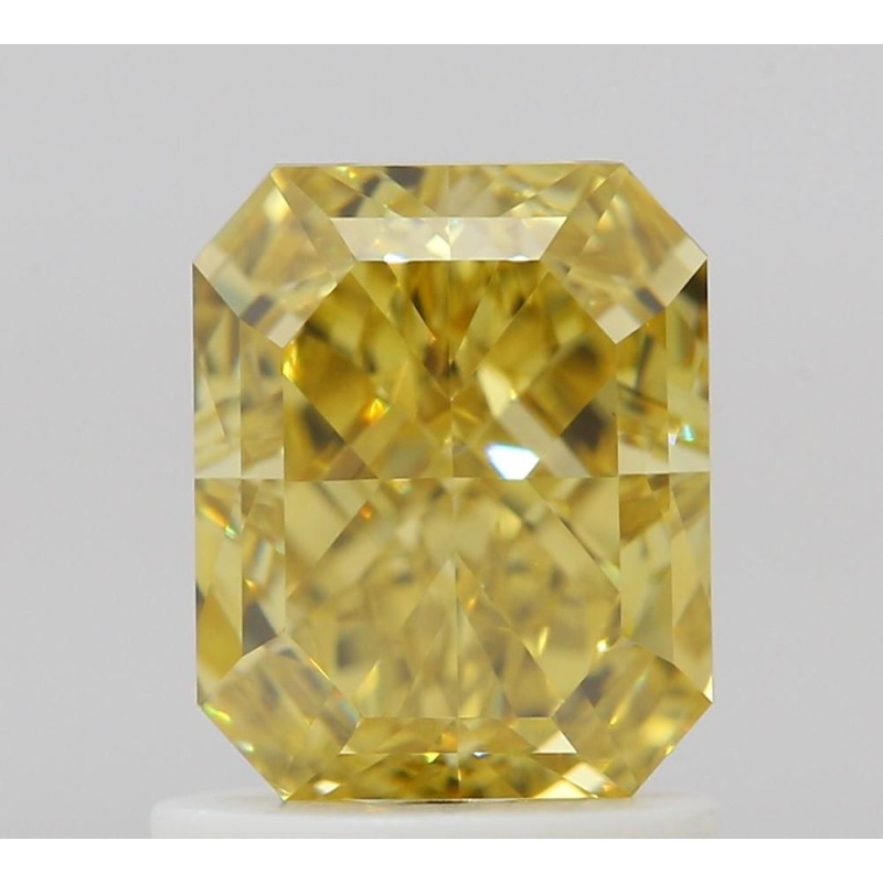 Diament o barwie fantazyjnej radiant, 1.33ct, VS1, Fancy Deep Yellow, GIA 1529297957