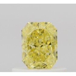 Diament o barwie fantazyjnej radiant, 0.5ct, VS1, Fancy Intense Yellow, GIA 7528199592