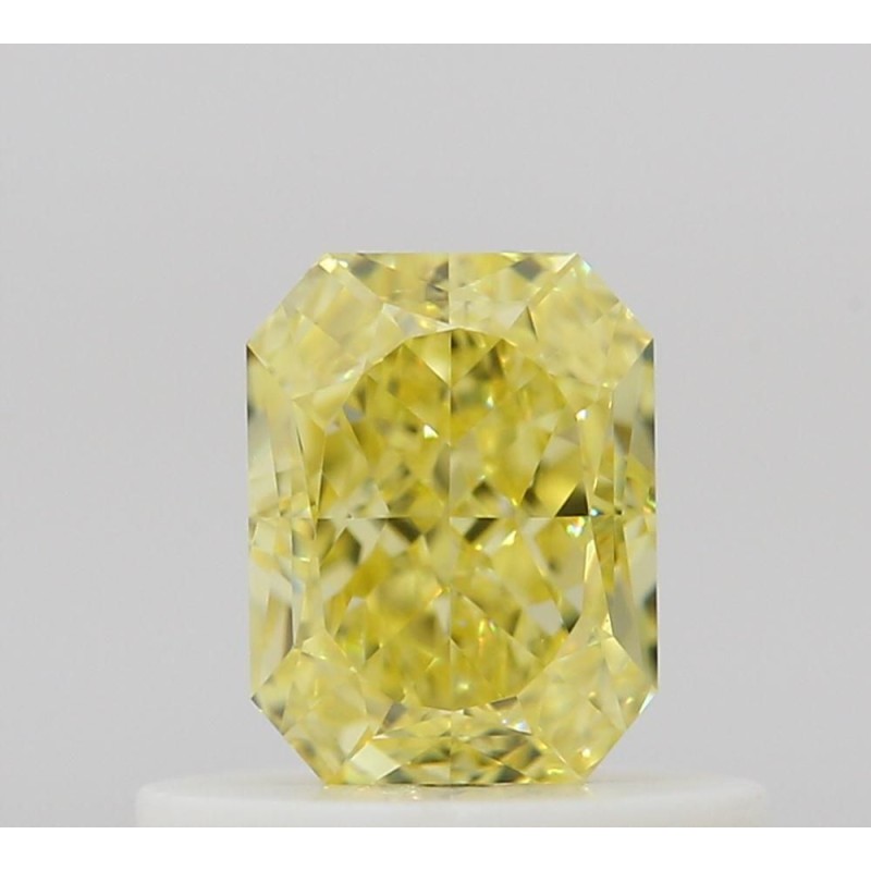 Diament o barwie fantazyjnej radiant, 0.5ct, VS1, Fancy Intense Yellow, GIA 7528199592