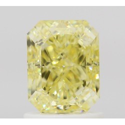 Diament o barwie fantazyjnej radiant, 1.3ct, VVS2, Fancy Yellow, GIA 6522199783