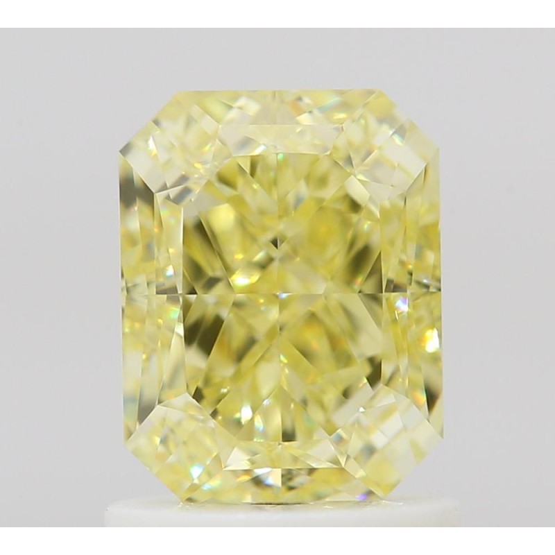 Diament o barwie fantazyjnej radiant, 1.3ct, VVS2, Fancy Yellow, GIA 6522199783