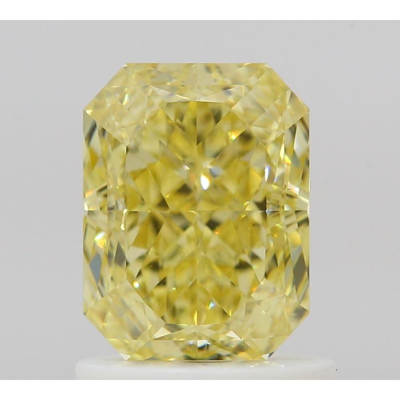 Diament o barwie fantazyjnej radiant, 1.19ct, VVS1, Fancy Intense Yellow, GIA 6525417256