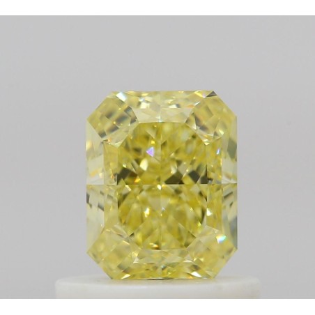Diament o barwie fantazyjnej radiant, 0.72ct, VVS1, Fancy Intense Yellow, GIA 6522612123