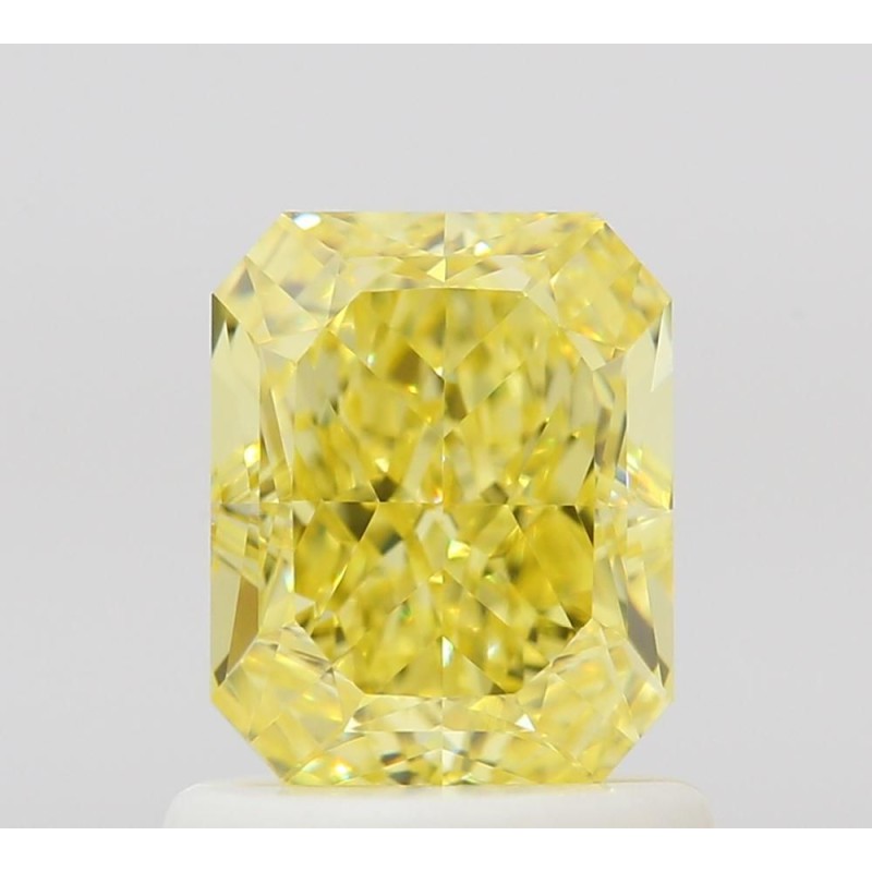 Diament o barwie fantazyjnej radiant, 1.03ct, VS1, Fancy Vivid Yellow, GIA 1525682257