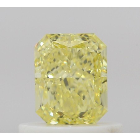 Diament o barwie fantazyjnej radiant, 0.64ct, VVS1, Fancy Intense Yellow, GIA 1528699484