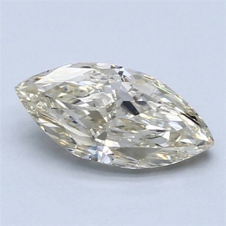 Diament o barwie fantazyjnej markiza, 1.38ct, SI1, Fancy Light Brownish Yellow, GIA 1109632199