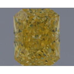 Diament o barwie fantazyjnej radiant, 1.7ct, VS1, Fancy Intense Yellow, GIA 1483473256