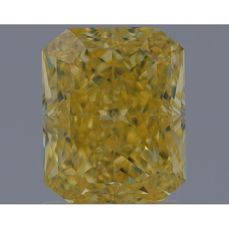 Diament o barwie fantazyjnej radiant, 1.7ct, VS1, Fancy Intense Yellow, GIA 1483473256