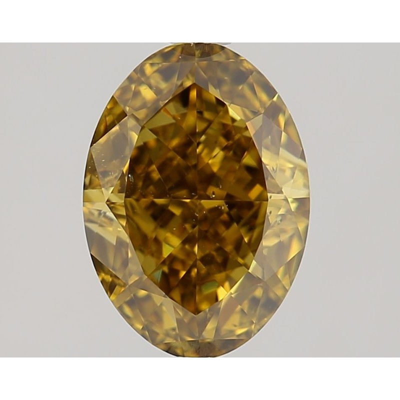 Diament o barwie fantazyjnej szlif owalny, 1.52ct, SI1, Fancy Deep Brown Yellow, GIA 6485002777 Diament o barwie fantazyjnej szlif owalny, 1.52ct, SI1, Fancy Deep Brown Yellow, GIA 6485002777