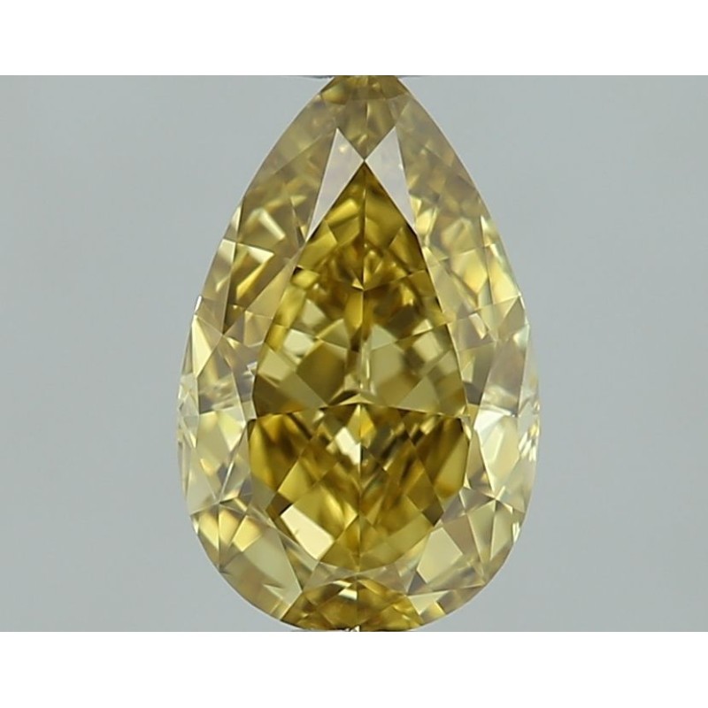 Diament o barwie fantazyjnej szlif gruszkowy, 0.83ct, VS1, Fancy Deep Brownish Yellow, GIA 1519376907