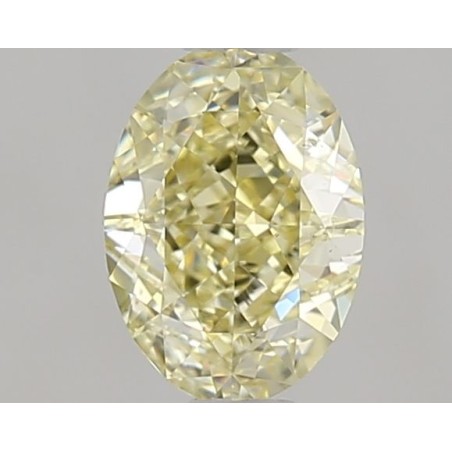 Diament o barwie fantazyjnej szlif owalny, 0.6ct, SI1, Fancy Yellow, GIA 1515558664
