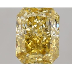 Diament o barwie fantazyjnej radiant, 1.06ct, VS2, Fancy Deep Orangey Yellow, GIA 7516621181