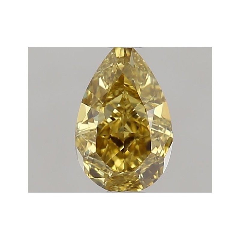 Diament o barwie fantazyjnej szlif gruszkowy, 0.61ct, VVS2, Fancy Brownish Greenish Yellow, GIA 6512561365 Diament o barwie fantazyjnej szlif gruszkowy, 0.61ct, VVS2, Fancy Brownish Greenish Yellow, GIA 6512561365