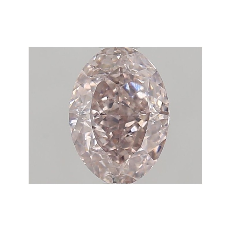 Diament o barwie fantazyjnej szlif owalny, 0.78ct, SI1, Fancy Brown Pink, GIA 7511631871